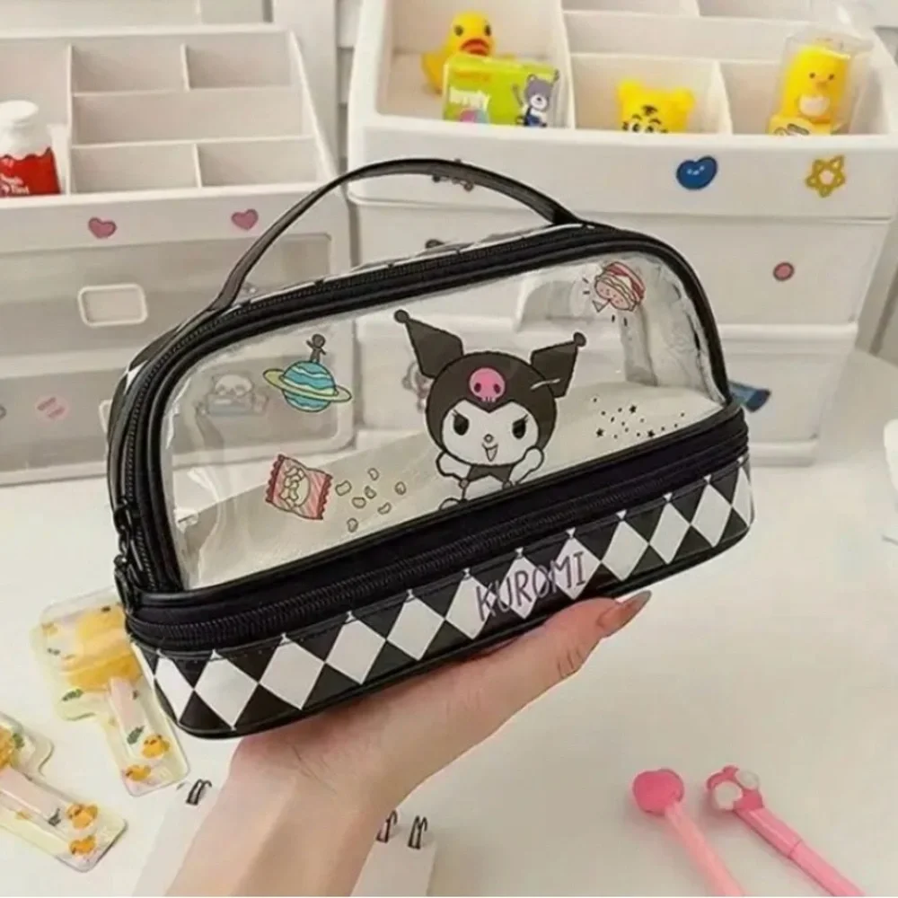 Kuromi Pencil Case Cosmetic Case New & Cute